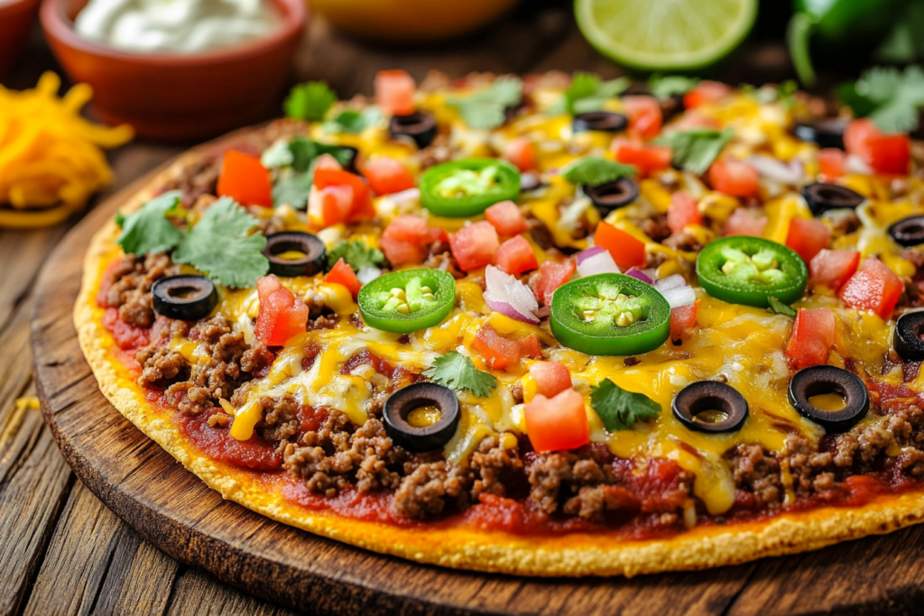 mexican pizza recipe