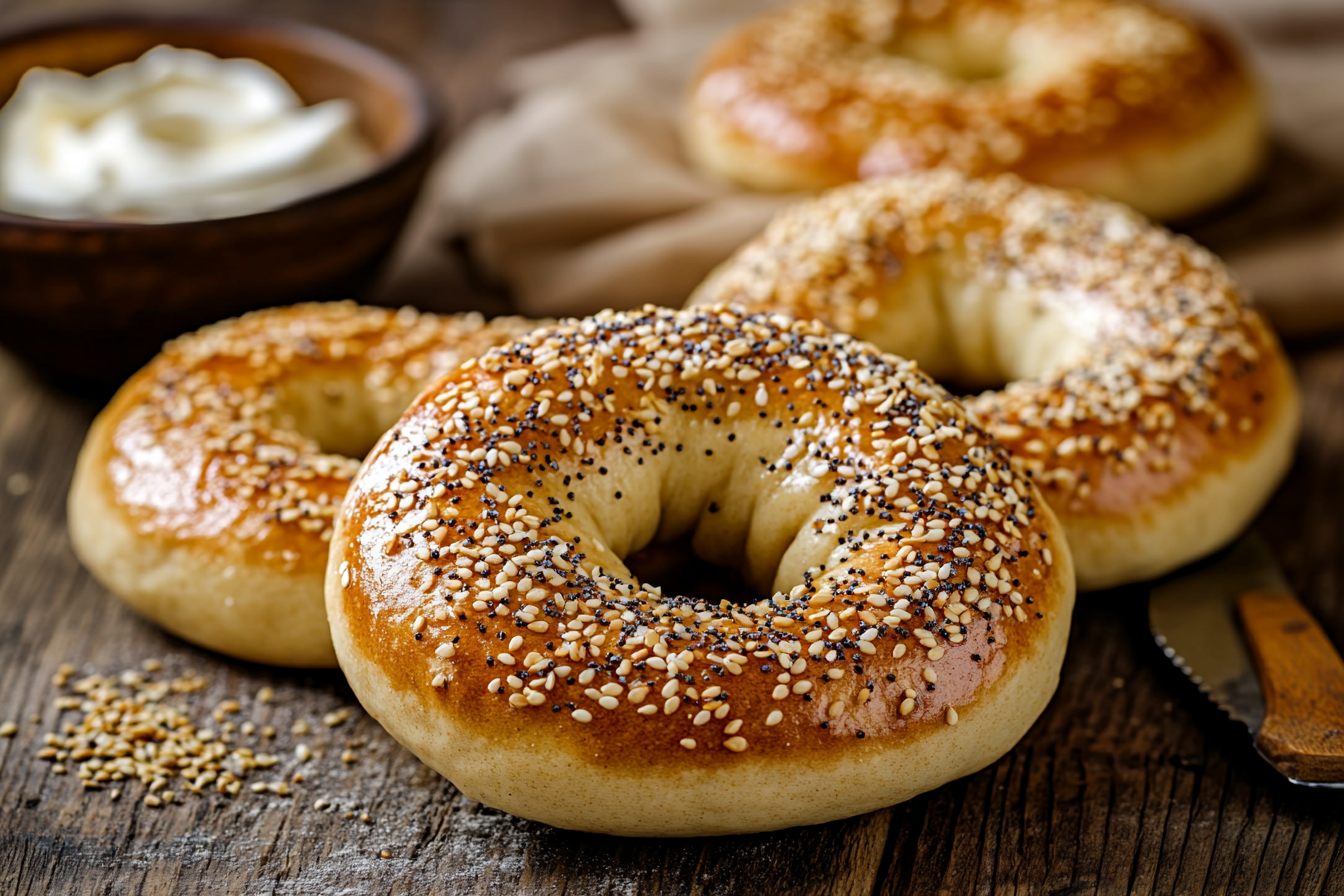 sourdough bagel recipe